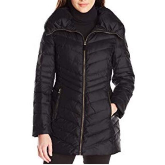 Marc New York by Andrew Marc Kirby Chevron Coat – Size Small - Picture 16 of 16